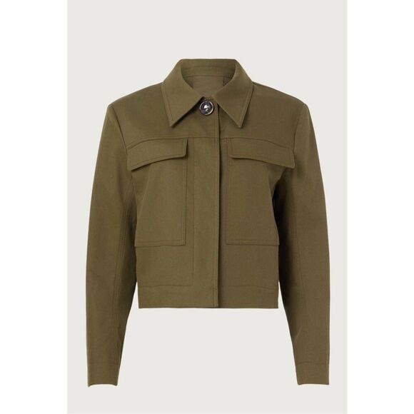 Tory Burch Cropped Cotton Jacket 🪷 - Picture 2 of 8